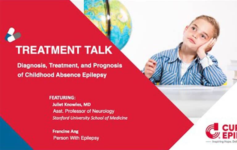 Diagnosis, Treatment, and Prognosis of Childhood Absence Epilepsy