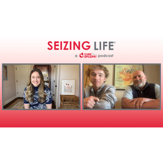 Teen shares his epilepsy story with Kelly Cervantes on the Seizing Life podcast