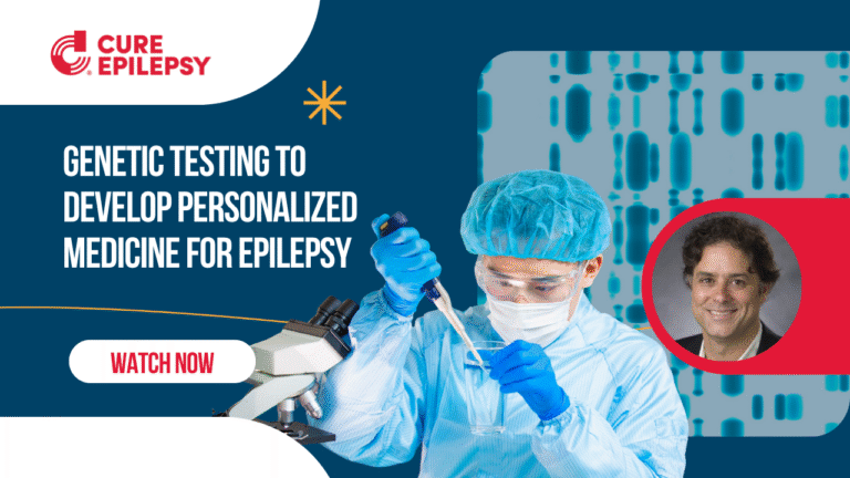 Genetic Testing to Develop Personalized Medicine for Epilepsy