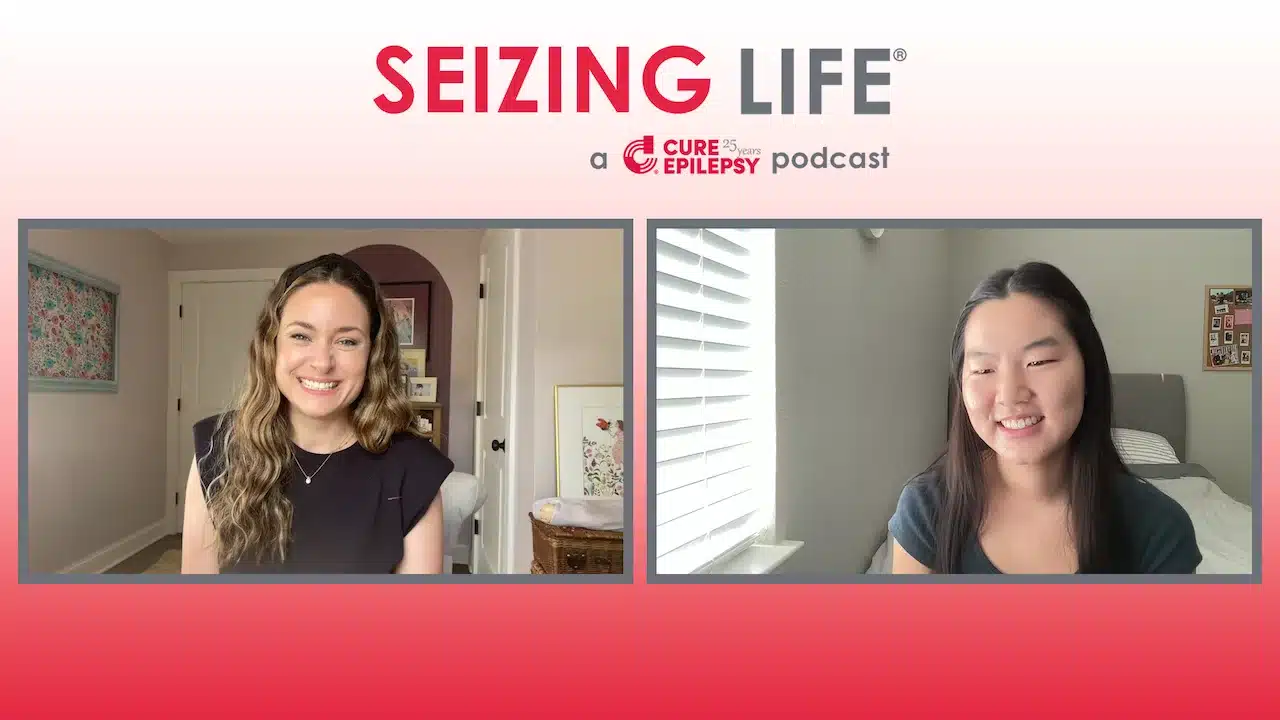 Kelly Cervantes interviews teen about her epilepsy for Seizing Life podcast
