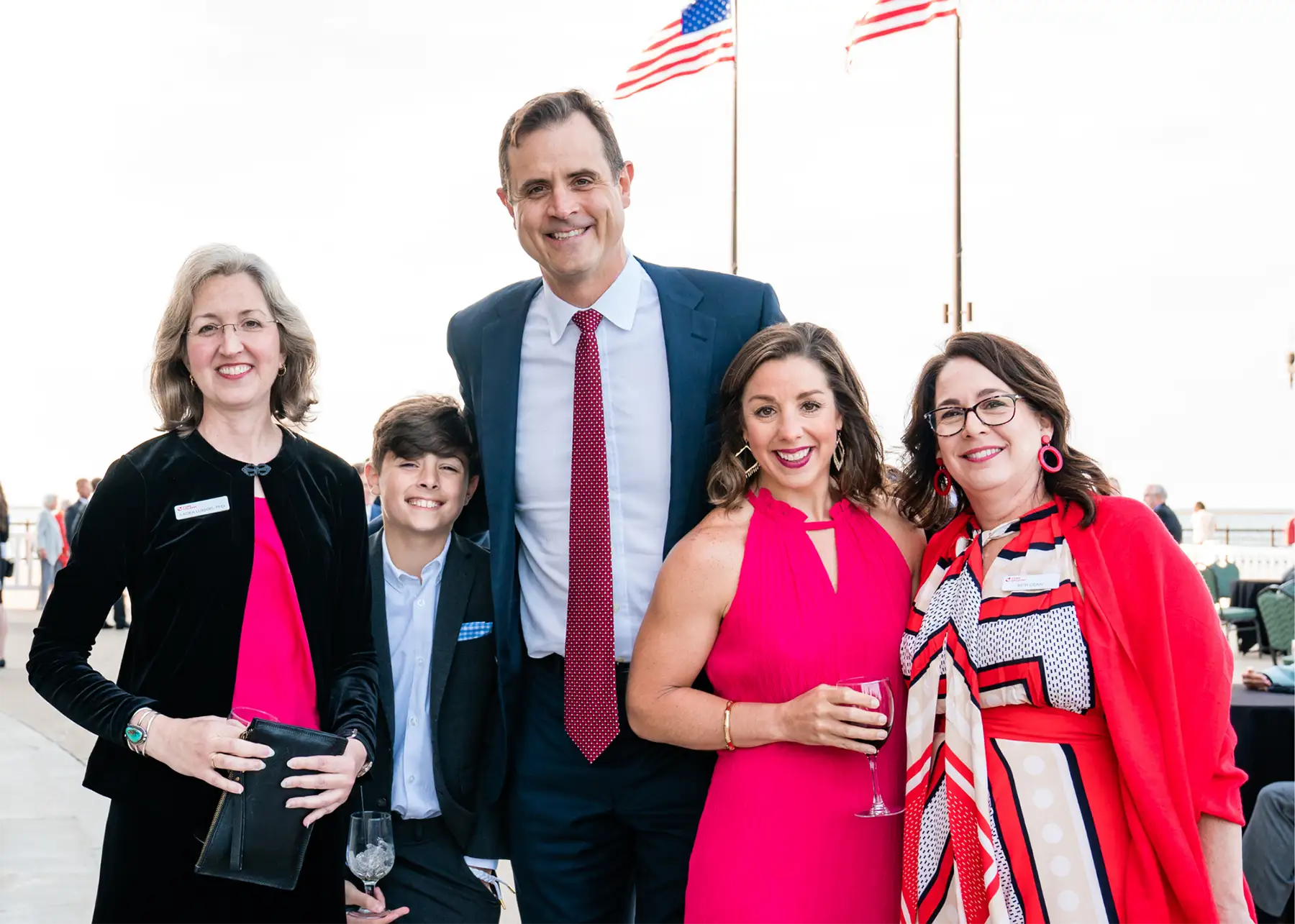 Guests at the CURE benefit promoting corporate partnerships